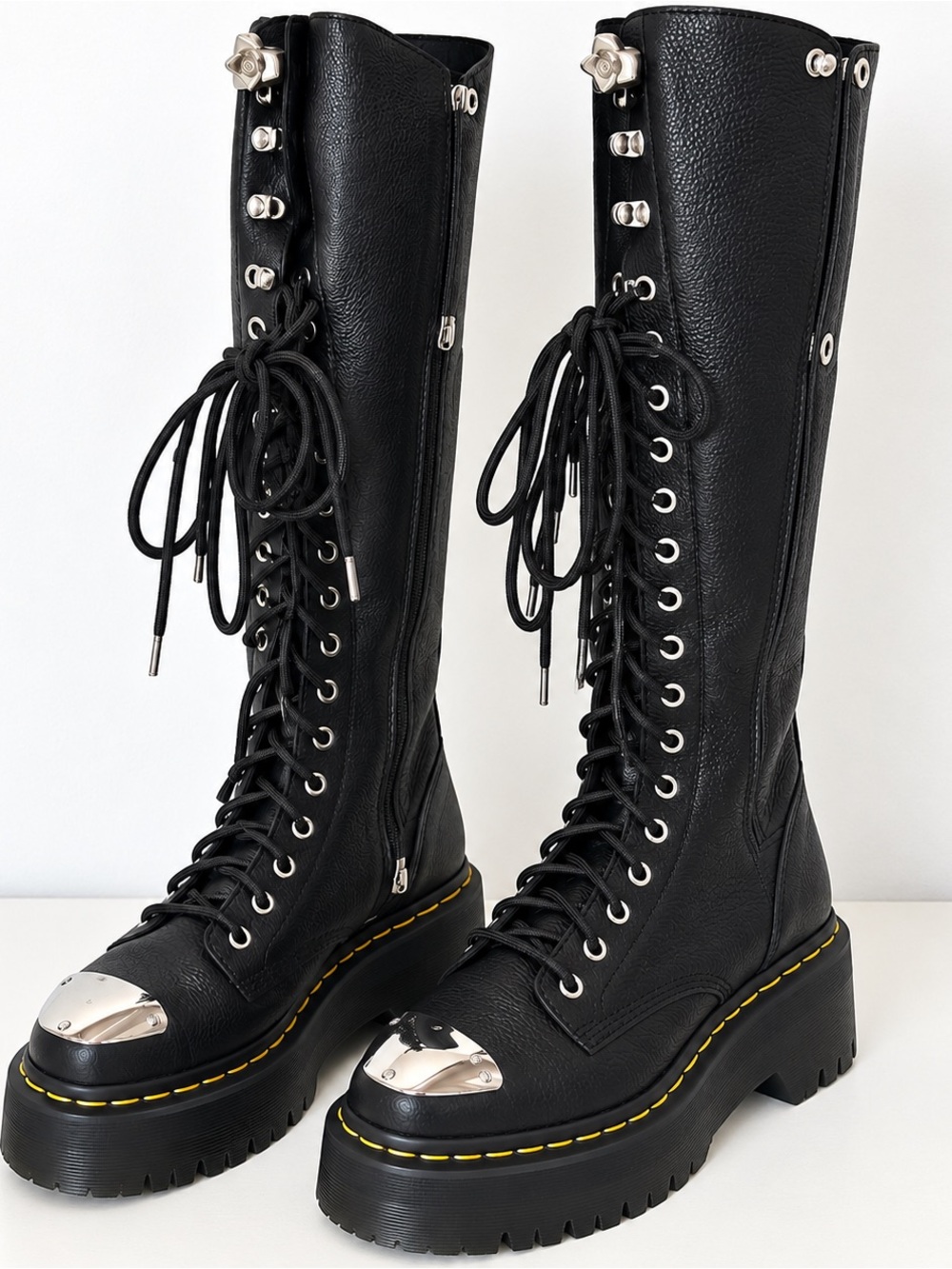 Dr. Martens Leather Knee High Size 8 New